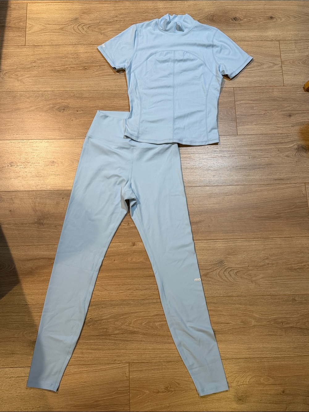 Matte Collection Workout set - leggings and shirt L, never worn